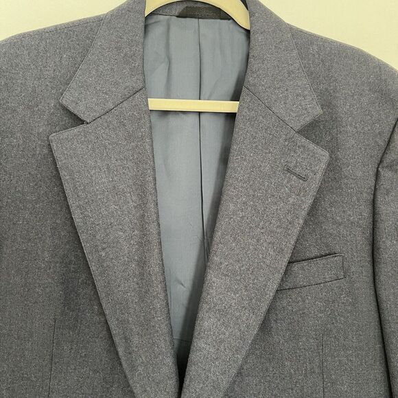Allen Solly Men's Wool Sport Jacket Blazer Navy 44, Made In England - Picture 5 of 9